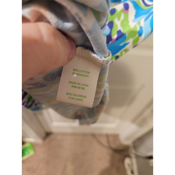 Lilly Pulitzer Shianne V-Neck Empire‎ Waist Dress XS Sea Soiree Print - Picture 4 of 6